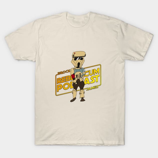 Scarif Trooper T-Shirt by Rebel Scum Podcast